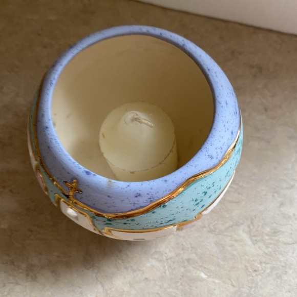 Adobe Tex mex style candle holder - Picture 2 of 7